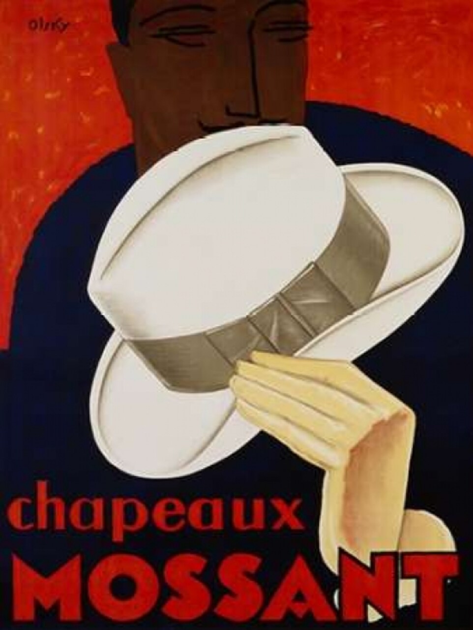 Chapeaux Mossant 1928 Poster Print by Olsky - Item # VARPDX3VI1255